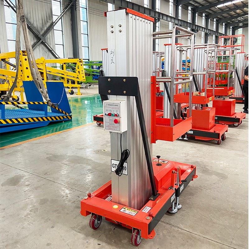 Telescopic Aluminium Mast Lift best